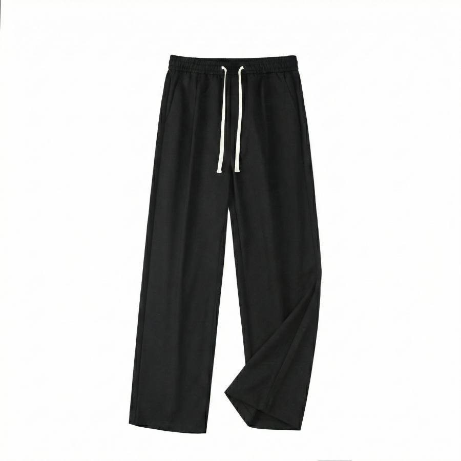 Hodo Casual Pants Unisex Moderate Wide Leg Pants