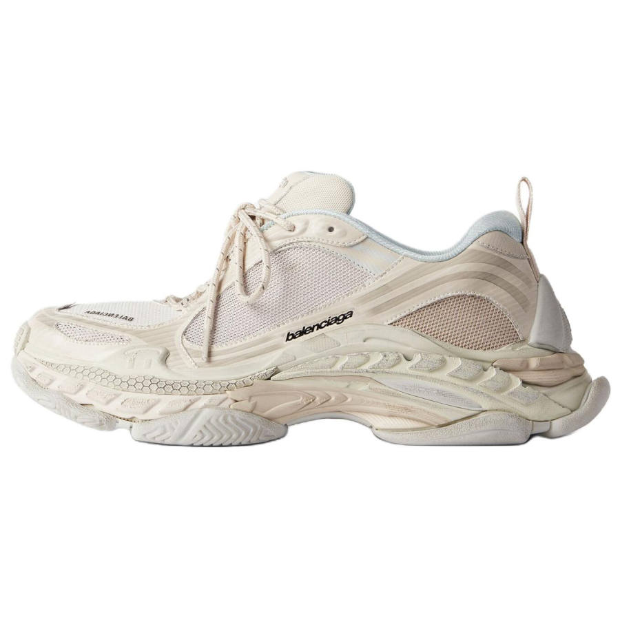 Balenciaga Triple S .2 Low top Chunky Sneakers Women's Egg Shell Yellow