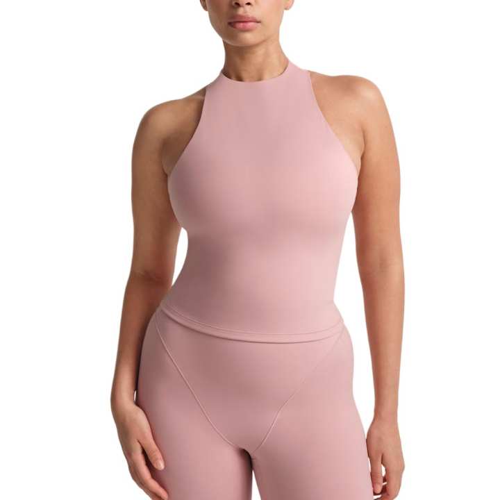 Nike NikeSKIMS Matte Women's Mock-Neck Racerback Tank Top