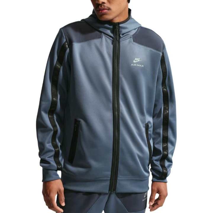 Nike Nike Sweatshirts Men's Blue Hooded Moderate