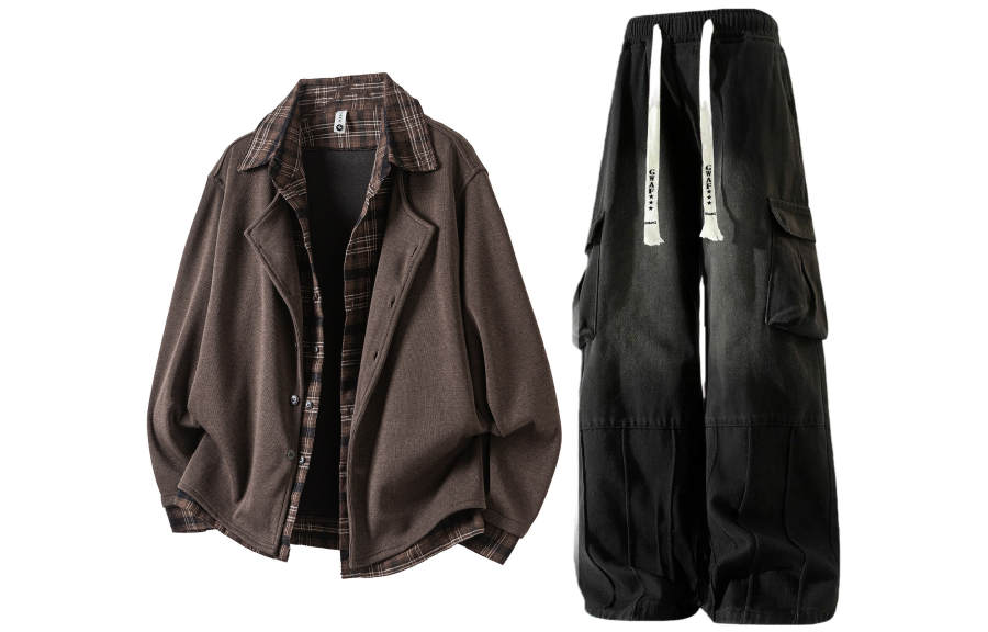 GWAF Casual Sportswear Unisex Lapel Moderate