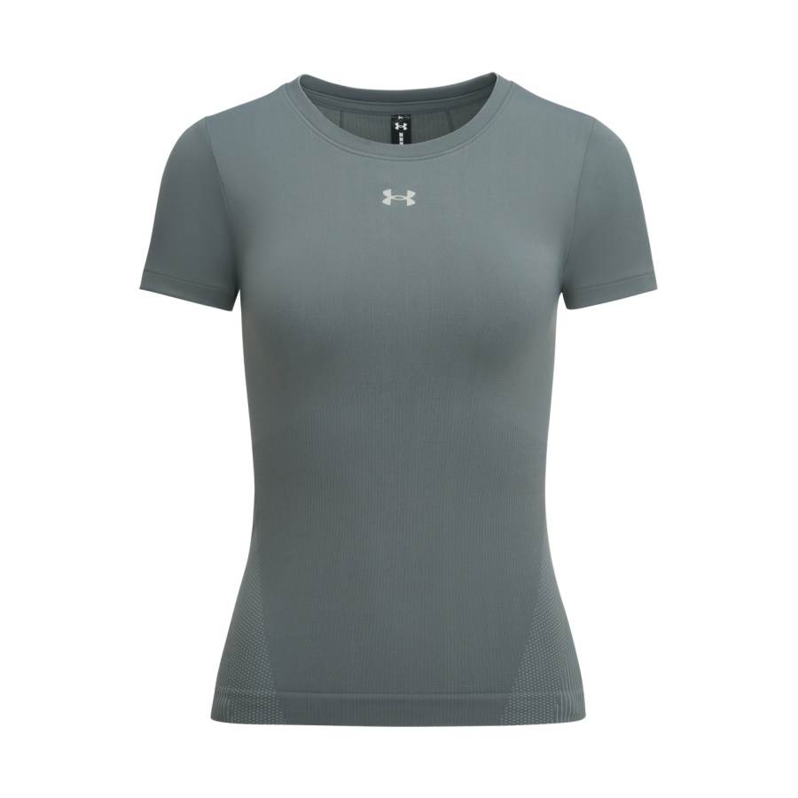 Under Armour T Shirts Women's Clay Green 709 Crew Neck