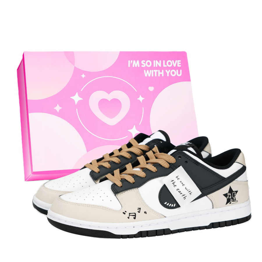 Nike Nike Dunk Black White, Stars Macbee Slip Resistant Abrasion Resistant Slip Resistant Abrasion Resistant Low top