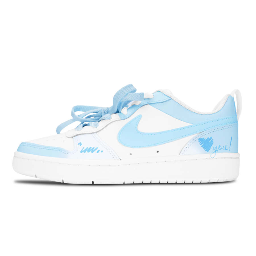 Nike Nike Court Borough Heart Crayon Slip Resistant Abrasion Resistant Slip Resistant Abrasion Resistant Low top