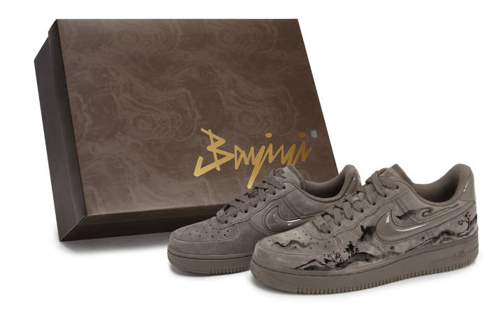 Nike Nike Air Force 1 811 Manufacturing, Cloud Mountain Shadow, Special Shoe Box Abrasion Resistant Abrasion Resistant