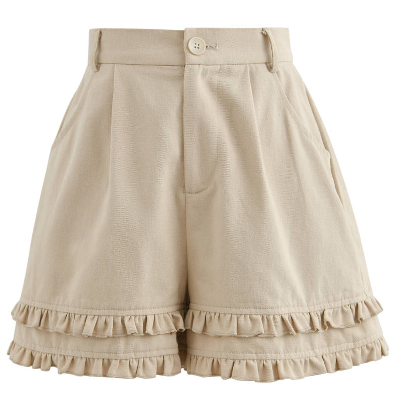 SNBL Casual Shorts Women's Apricot Moderate