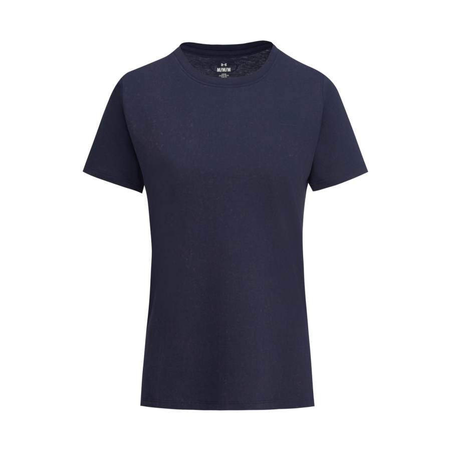 Under Armour T Shirts Women's Navy Blue 410 Crew Neck