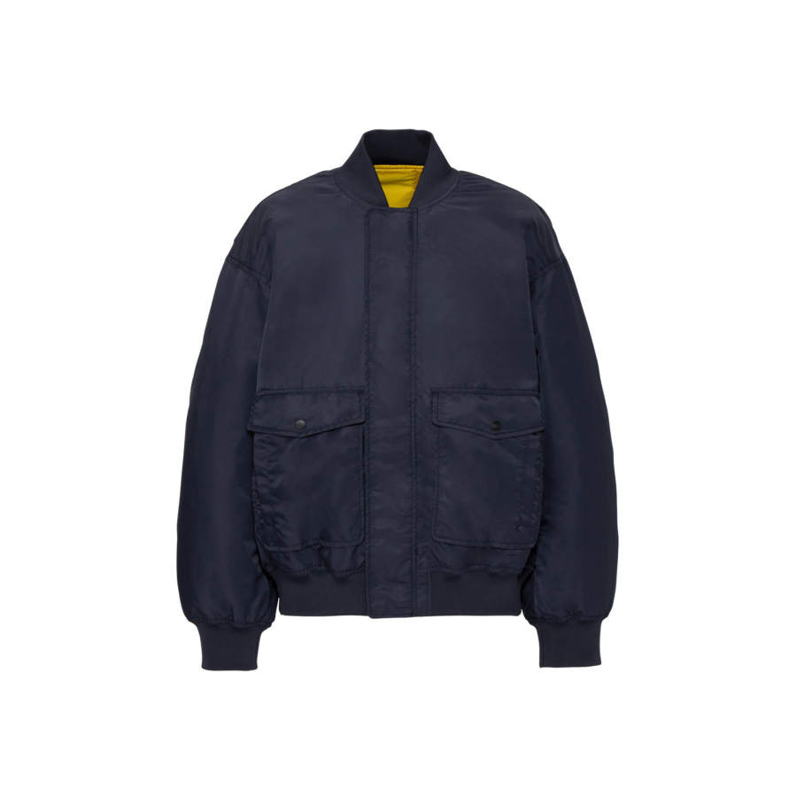 Onitsuka Tiger DENIVITA BOMBER JACKET Pilot Jacket Men's Navy Blue