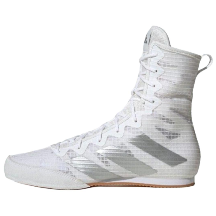 Adidas Adidas Box Hog 4 Balance High top Training Shoes Unisex White Silver