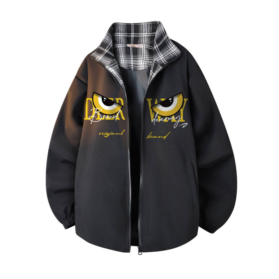 DEERWAY DEERWAY Jackets Unisex Lapel Moderate Workwear