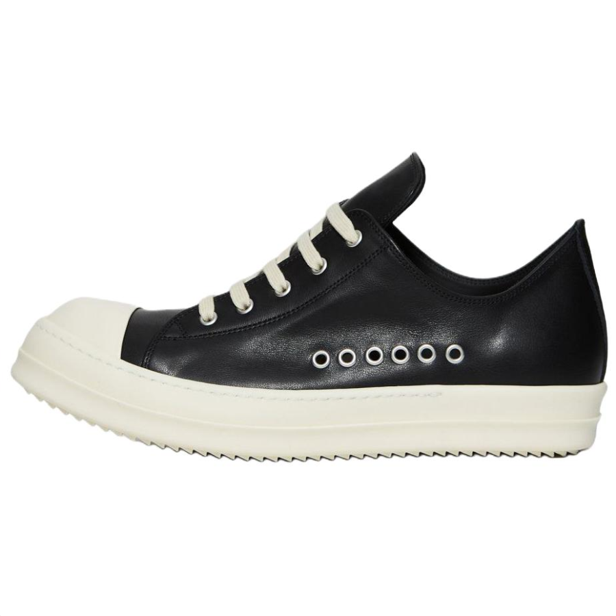 RICK OWENS RICK OWENS/RO TEMPLE Extreme Low top Skateboard Shoes 3.5cm Men's Black