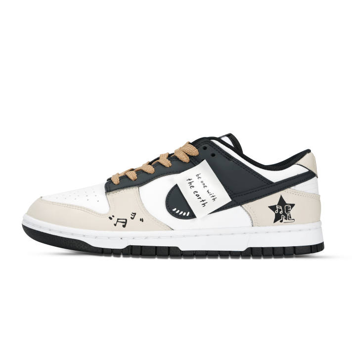 Nike Nike Dunk Black White, Stars Macbee Abrasion Resistant Slip Resistant Abrasion Resistant Slip Resistant Low top