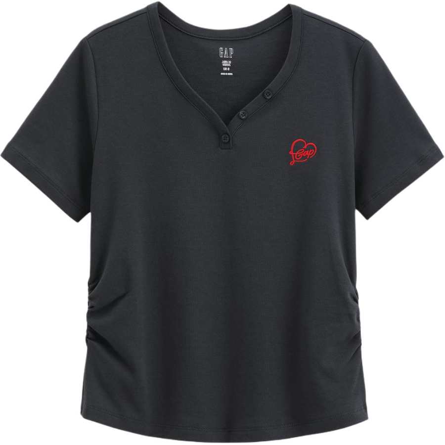 GAP T Shirts Women's V Neck Moderate