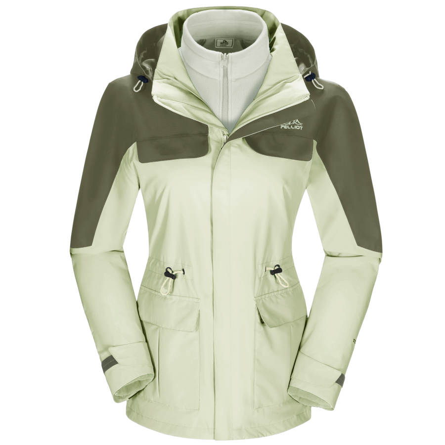 PELLIOT Classic 2.0 Abrasion Resistant, Waterproof, Windproof, Thermal Windbreaker Jacket Women's