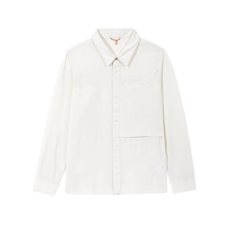 Timberland Shirts Men's Vintage White Lapel Moderate