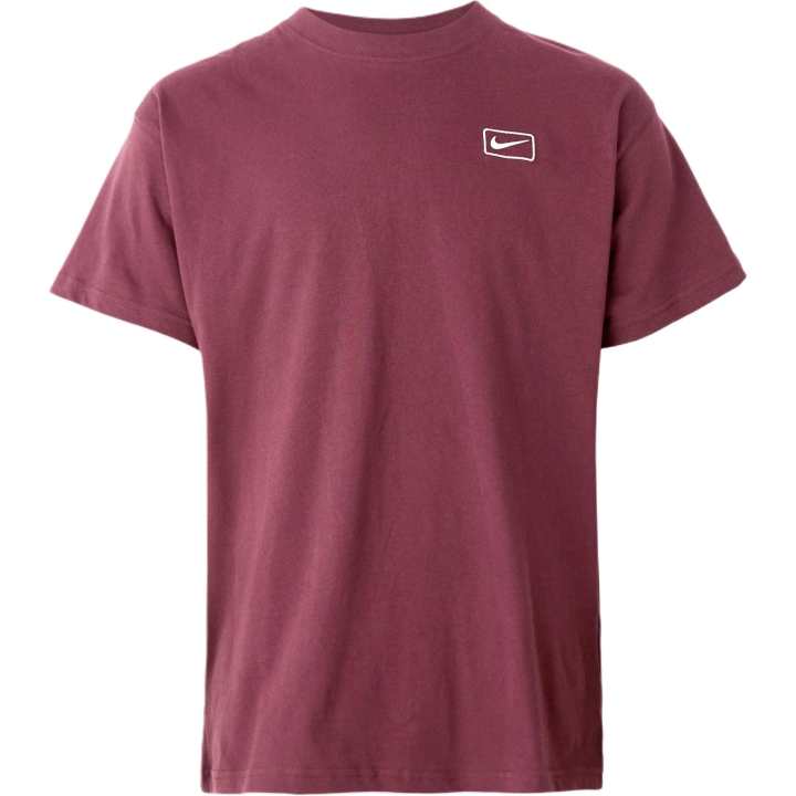 Nike Nike Sportswear T Shirts Men's Burgundy Crew Neck