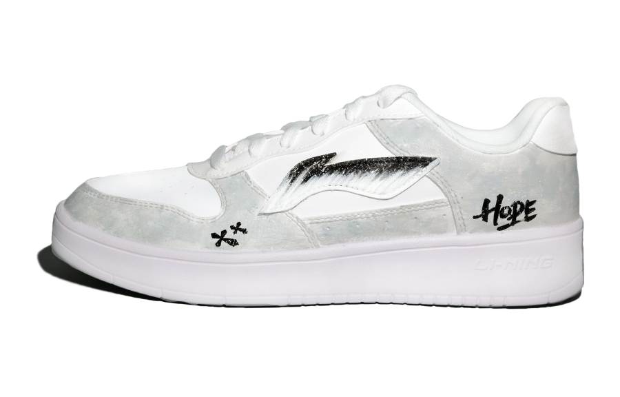 Li-Ning Li Ning Floating Boat Abrasion Resistant Height Increasing Low top Skateboard Shoes Men's
