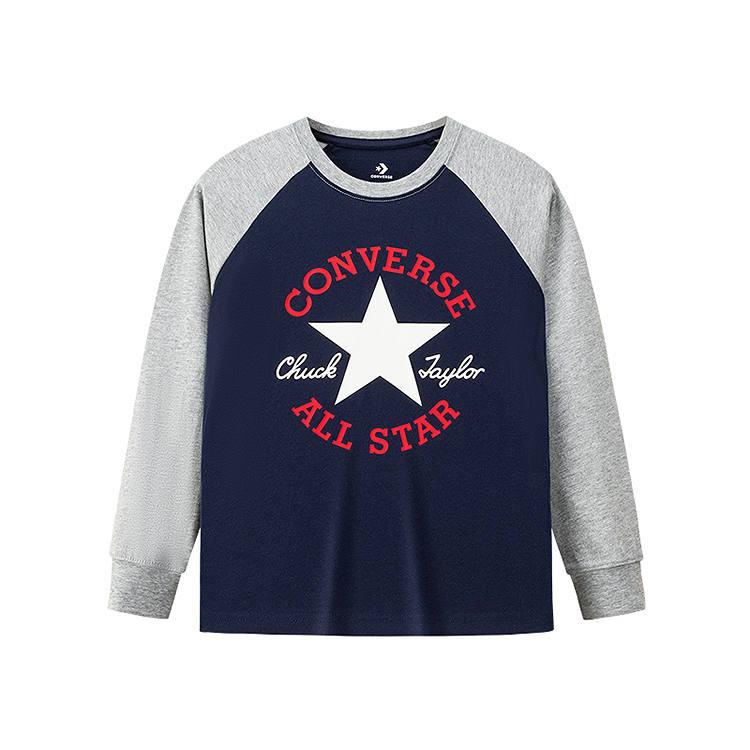 Converse Converse Kids T Shirts Crew Neck Moderate