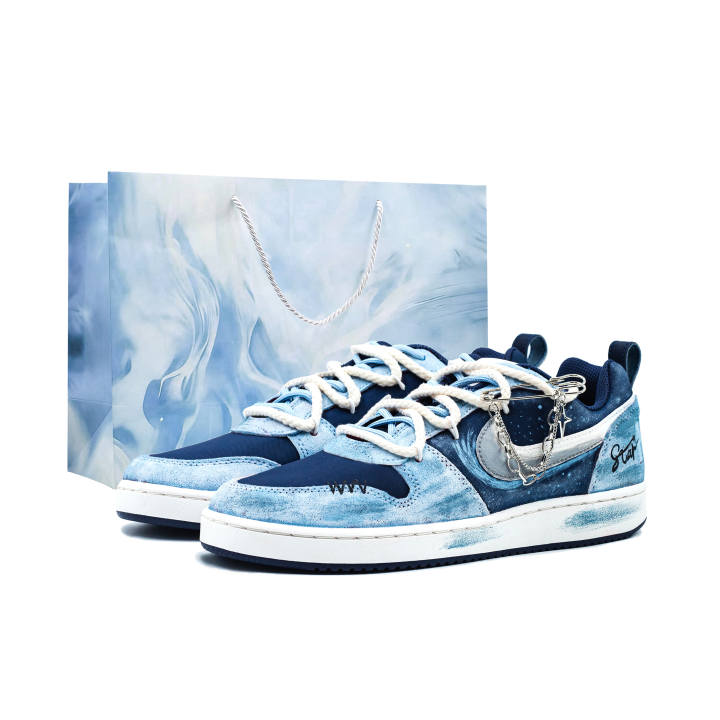 Nike Nike Court Borough Night Wanderer Chain Slip Resistant Abrasion Resistant Slip Resistant Abrasion Resistant Low top