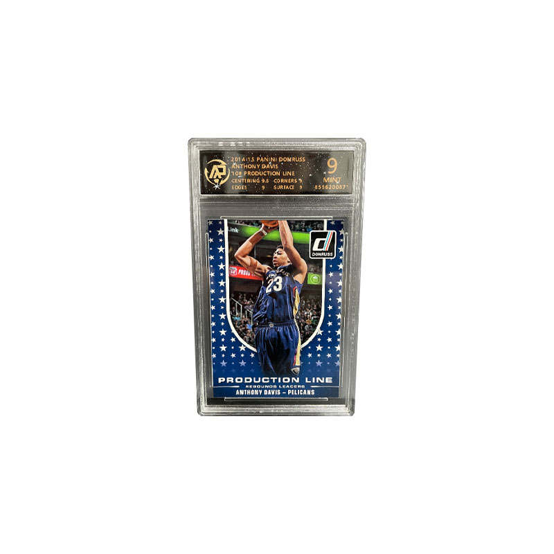 PANINI PANINI Donruss Anthony Davis, Big Man, Stars Blue Team Graded Cards 1 Pc