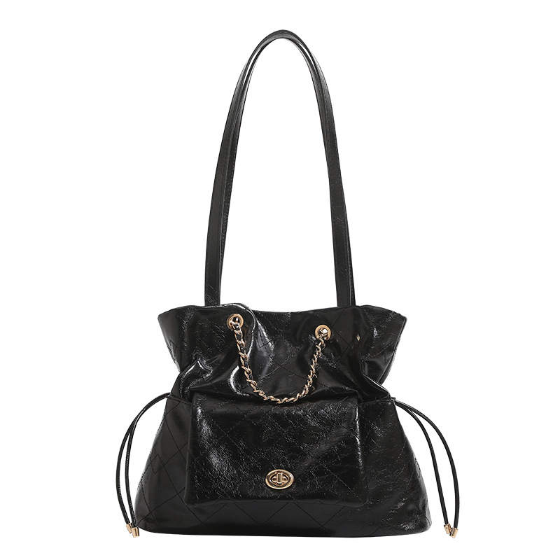 PAYOT PAYOT Synthetic Leather Shoulder Bag Regular Women's Black