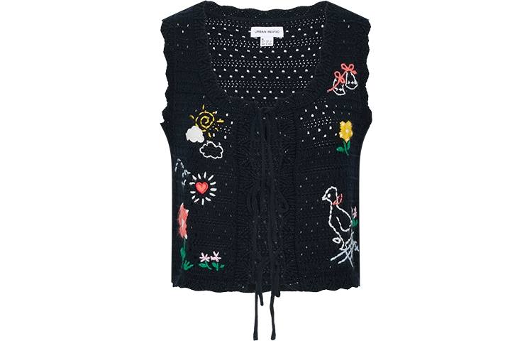 URBAN REVIVO Knitwear Women's Navy Blue Moderate