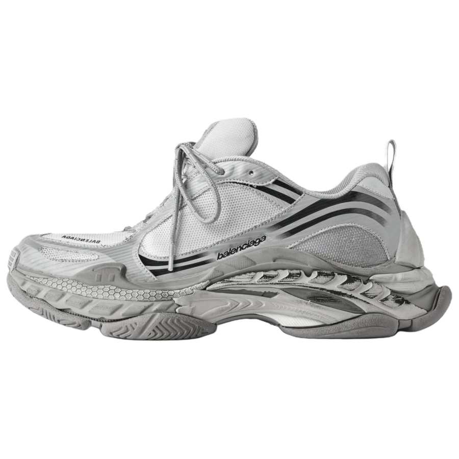 Balenciaga Triple S 2 Gradient Low top Chunky Sneakers Men's Gray