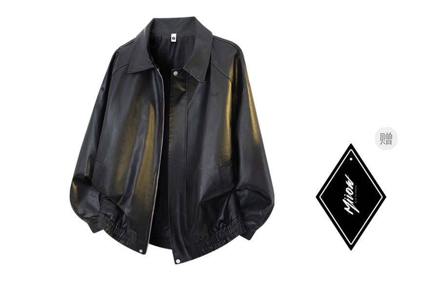 MIIOW Trend Party Series Leather Jacket Unisex
