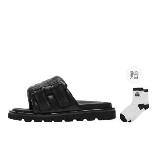 KARL LAGERFELD / Karl Lagerfeld Jeans Slide Slippers Men's Black
