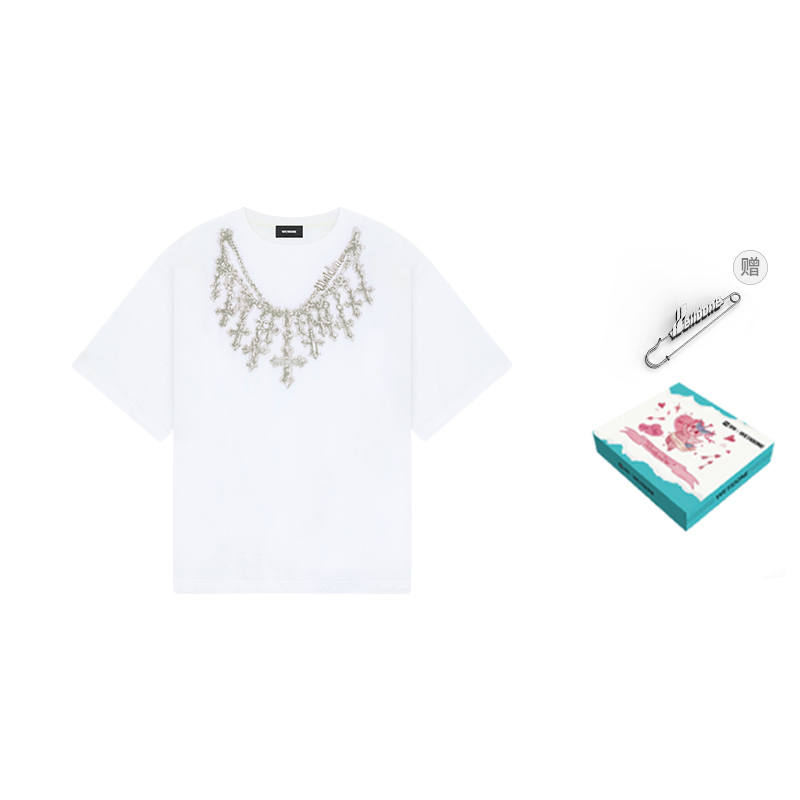 WE11DONE WE11DONE embellished T-shirt