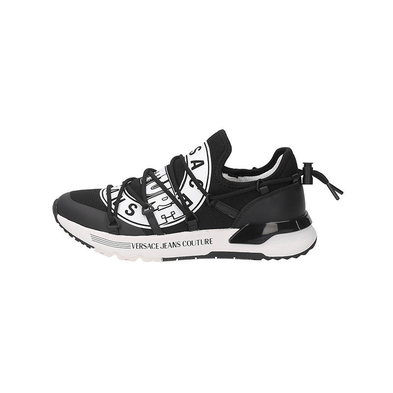 VERSACE JEANS COUTURE Low top Casual Shoes Men's Black