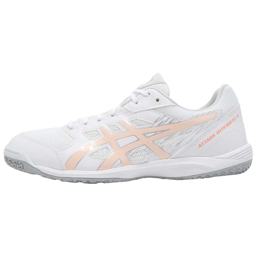 ASICS ASICS Attack Hyperbeat 4 Breathable Support Table Tennis Shoes Unisex White