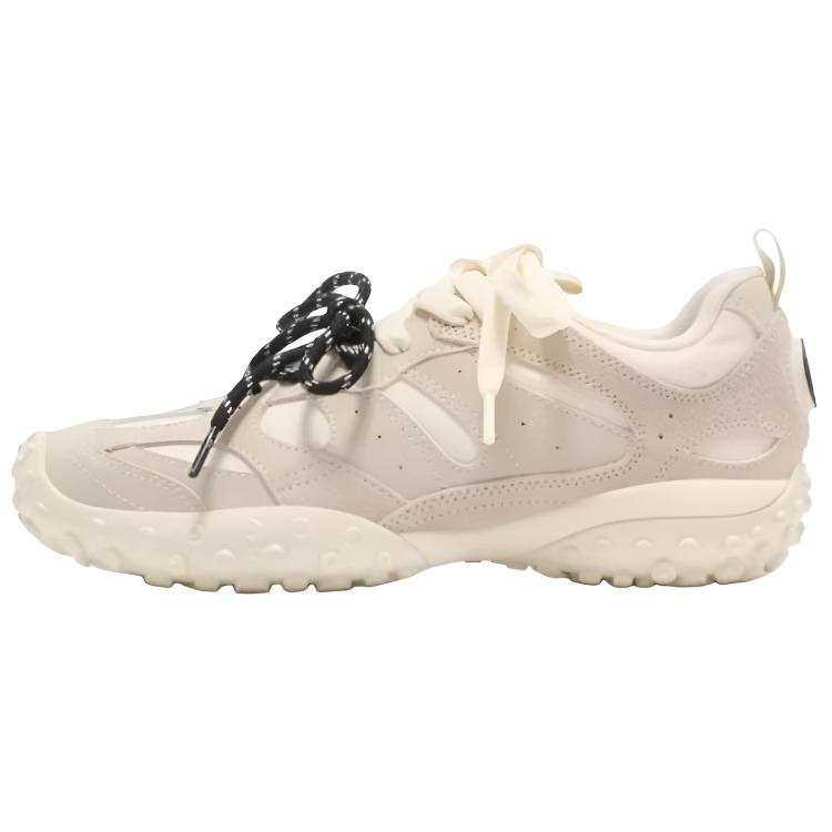Palladium Textile, Synthetic Leather, Split Cow Leather Low top Casual Shoes Women's White