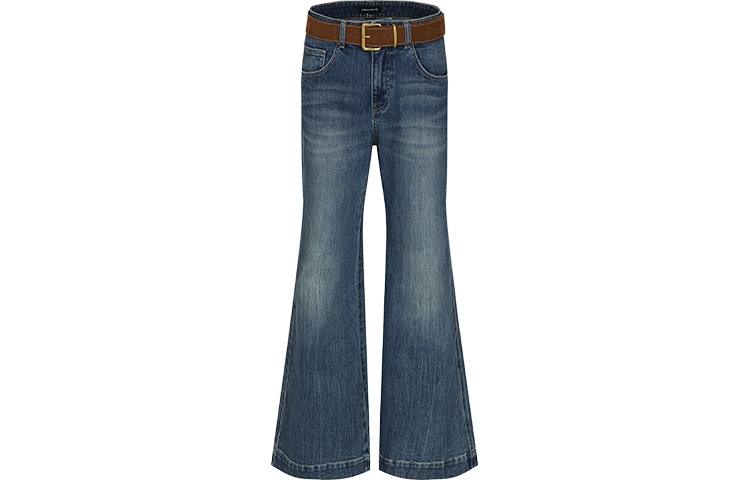URBAN REVIVO Jeans Women's Blue Moderate Bootcut