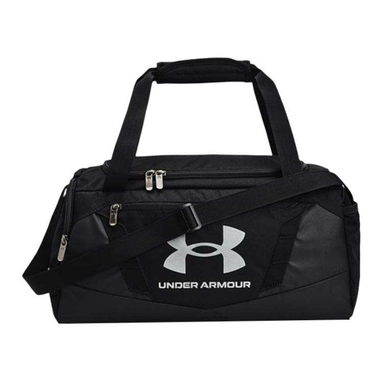 Under Armour Polyester Sports Bag, Travel Bag, Crossbody Bag, Gym Bag Regular Unisex Black