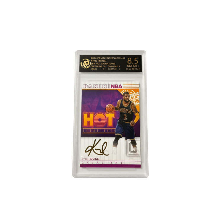 PANINI International Knight Team, Kyrie Irving, Signature, Gold Pen Autograph, High Score, Rare Card Graded Cards 1 Pc