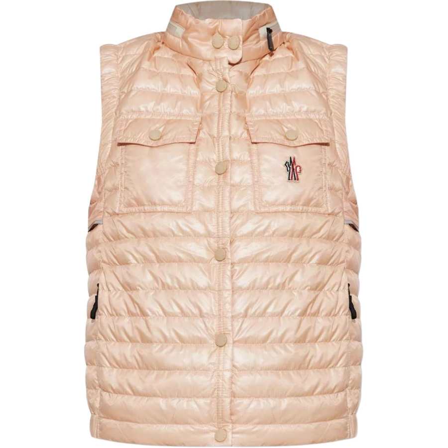 Moncler Grenoble Logo Patch Padded Gilet
