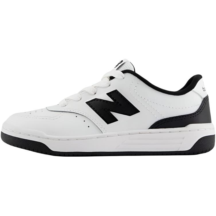 New Balance New Balance BB80 Breathable And Wear resistant Low top Kids' Skateboarding Shoes Black White Kids'