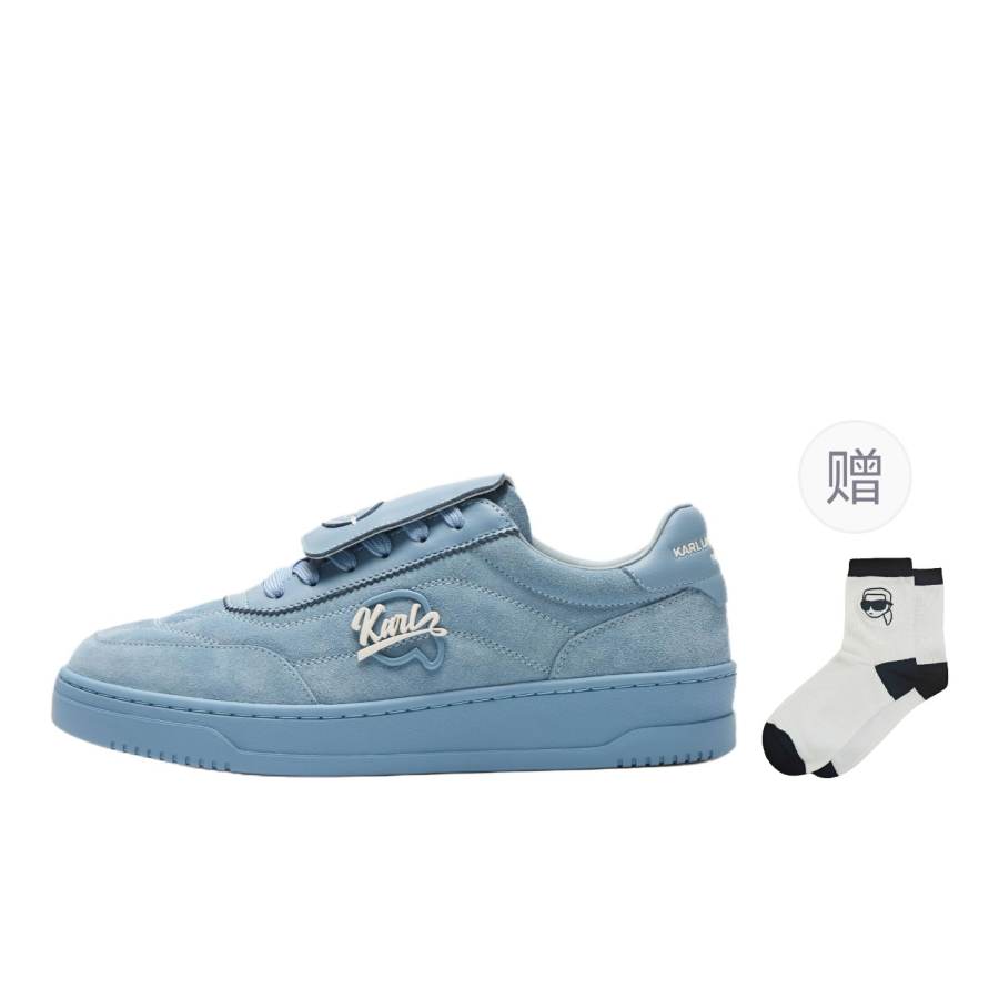 KARL LAGERFELD / Karl Lagerfeld Jeans Low top Skateboard Shoes Men's Haze Blue