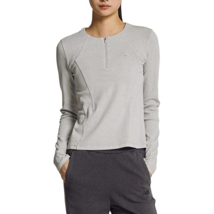 New Balance New Balance T Shirts Women's Gray Crew Neck