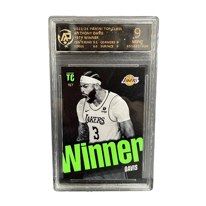 PANINI PANINI TOP CLASS Anthony Davis, Big Man TC Black And White Special Edition Graded Cards 1 Pc