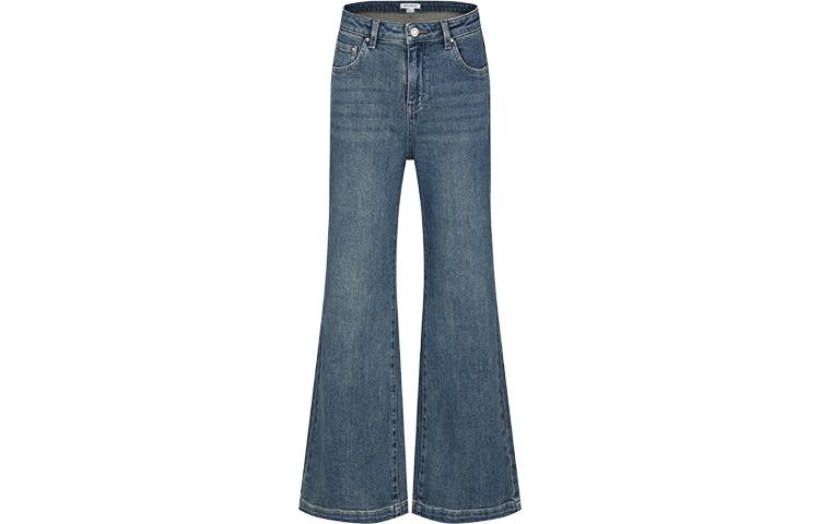URBAN REVIVO Jeans Women's Blue Moderate Bootcut