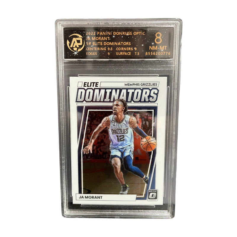 PANINI Donruss Optic Ja Morant, Grizzlies Big Man OP Porzi Graded Cards 1 Pc