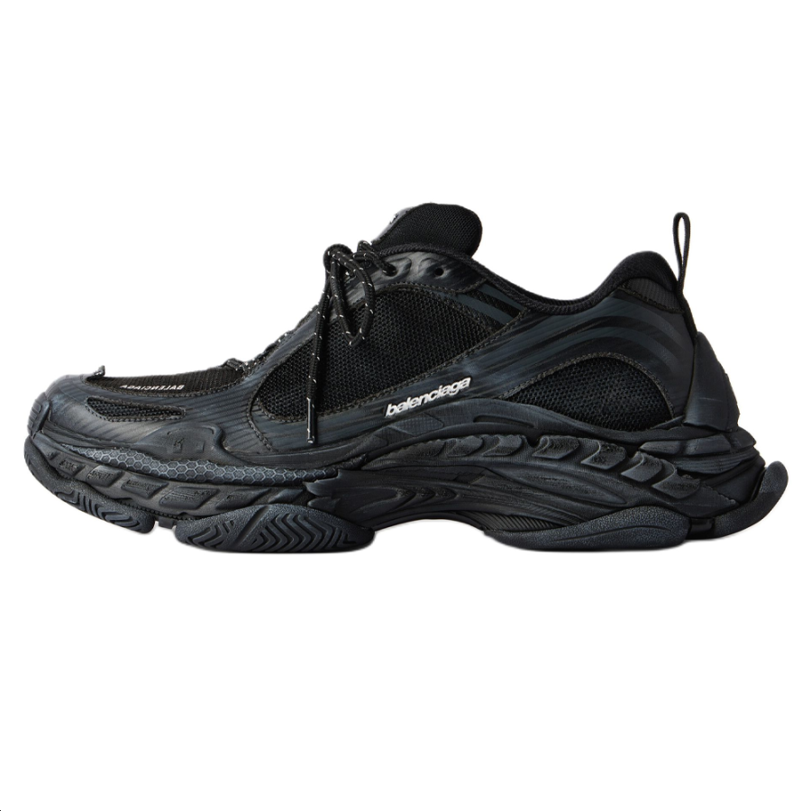 Balenciaga Triple S .2 Low top Chunky Sneakers Women's Black & Dark Gray