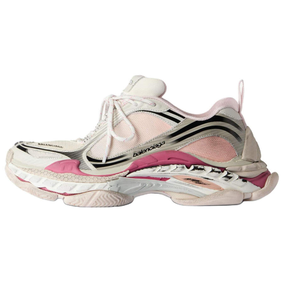 Balenciaga Triple S .2 Gradient Low top Chunky Sneakers Women's Pink Purple