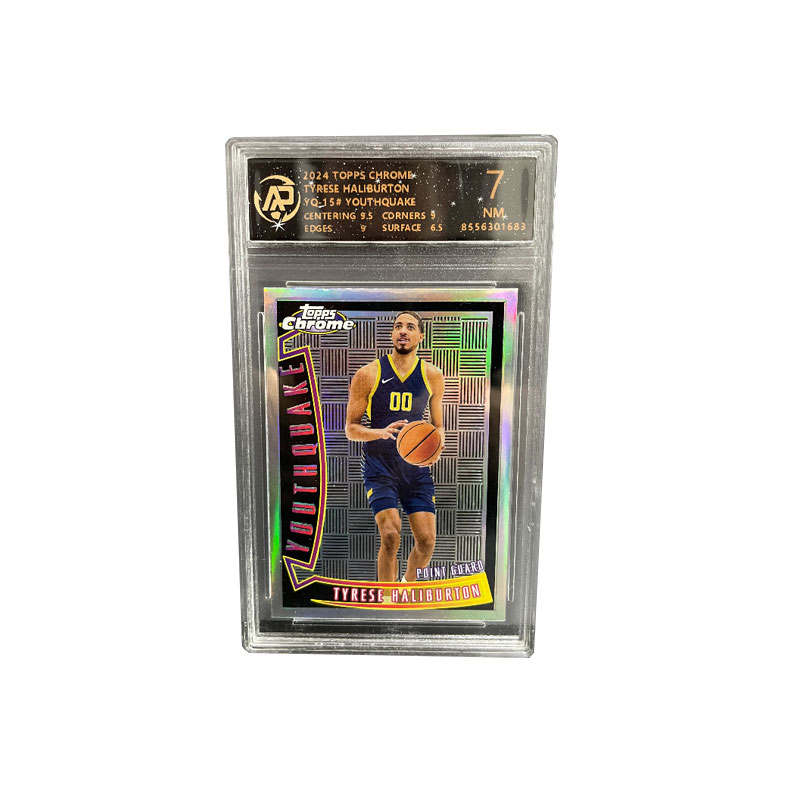 Topps Chrome Haliburton, The King Of The Warriors, Silver Refringence Graded Cards 1 Pc