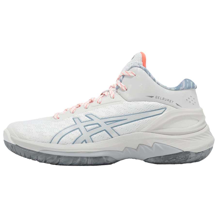 ASICS GELBURST 28 Breathable Support Grip Breathable Support Grip Basketball Shoes Unisex White Blue