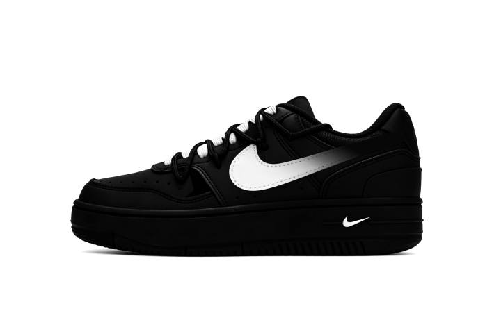Nike Nike Gamma Force Black White Gradient Low top Skateboard Shoes Women's White Black