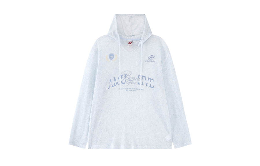 F426 T Shirts Women's Hooded Thin Straight Fit