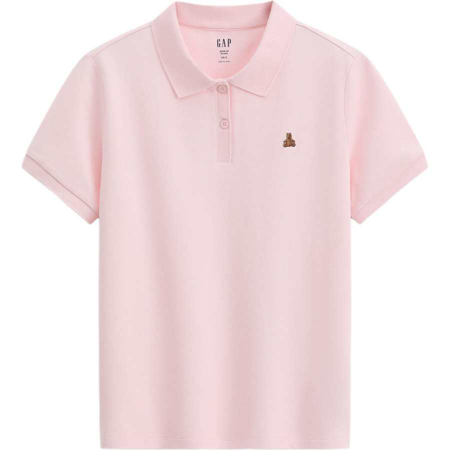 GAP Polo Shirts Women's Polo Collar Moderate Straight Fit